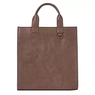 [星巴克]深棕皮革中禮袋提袋