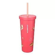 [星巴克]馬年亨通不鏽鋼TOGO冷水杯