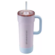 [星巴克]祝福不鏽鋼把手TOGO冷水杯