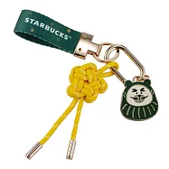 [星巴克]安康達摩小熊鑰匙圈