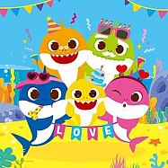 BABYSHARK 42片中型拼圖 I1