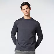 【ST.MALO】奧斯陸石墨烯雲絨男上衣-2523MT- M 暗夜黑