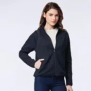 【ST.MALO】極光流線石墨烯無限女外套-2545WJ- M 深藍黑