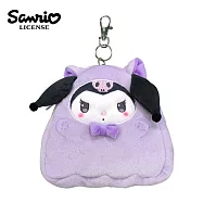 【日本正版授權】三麗鷗 貓咪幽靈系列 彈力 票夾零錢包 - 酷洛米