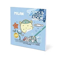 MILAN一起玩貼貼著色本_ 海洋世界