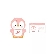 【統一獅】Stay with Mi趙娟週企鵝娃娃吊飾