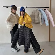 【MsMore】 大碼輕薄火排骨連帽棉襖韓版寬鬆保暖外套# 126984 XL 黃色