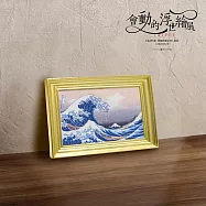 翡冷翠文創浮世繪磁鐵|葛飾北齋 《神奈川沖浪裏》