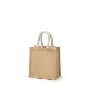 【MUJI 無印良品】黃麻購物袋A6