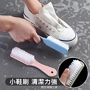 【美好家 Mehome】可掛式鞋刷 洗鞋刷 軟毛清潔刷 短柄2支/隨機色