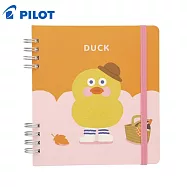 PILOT 限定 Brunch brother聯名 線圈筆記本 鴨子