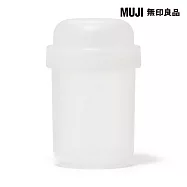 【MUJI 無印良品】隨身輕食杯/附醬料盒 /約350ml1入/配料杯:滿水容量40ml