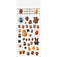 【日本Wa-Life】Kogumaitan聯名 透明貼紙 ‧ 肌肉熊