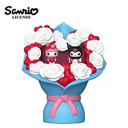 【正版授權】三麗鷗 POP系列 美樂蒂與酷洛米 情人節花束 公仔/模型 11cm 庫洛米/Kuromi/My Melody