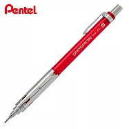 (限量送2款便條本)PENTEL GRAPHGEAR 300 製圖鉛筆 0.9 紅