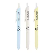 KOKUYO Noritake聯名ⅣviviDRY黑墨中性筆(3入)