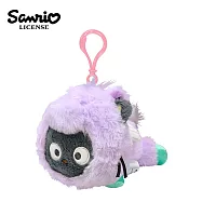 【日本正版授權】三麗鷗 彩虹飛馬系列 玩偶吊飾 - 巧克貓