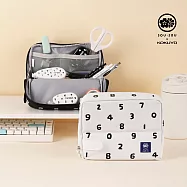 KOKUYO SOUSOU&times;Campus經典HACOHACO筆袋- 白