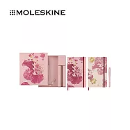 MOLESKINE 櫻花系列限量創意套裝 - L /空白 +L/ 橫線+ KAWECO 原子筆