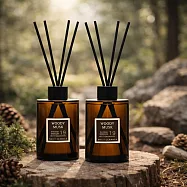 【韓國Dailycomma】Amber 室內擴香瓶200ml 2入組 ‧ Woody Musk (木質麝香)