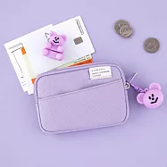 【韓國Livework】Cordura 信用卡夾 零錢包 ‧ 紫