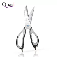 【Quasi】七合一多功能料理剪刀-黑色