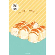 【日本Wa-Life】TOCOROCOMUGI聯名第2彈 復古明信片 ‧ 麵包