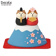 【DECOLE】 concombre 熱鬧和樂女兒節 富士山貓雛