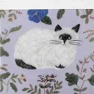 【日本EL COMMUN】松尾Miyuki 插畫貓便條本 ‧ Repos