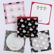 【日本Green Flash】太陽之塔洋菓子店系列 方形便條本 ‧ 蛋糕