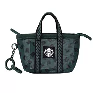 [星巴克]綠色品牌網布零錢包