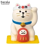 【DECOLE】concombre 悠閒合格祈願 必勝祈願招財貓