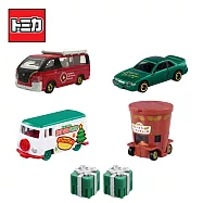【日本正版授權】TOMICA 聖誕車組 豐田/日產/熱狗餐車/燉牛肉車 玩具車 多美小汽車