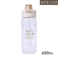 【HOUSUXI舒希】史努比系列-Tritan雙飲彈蓋水瓶650ml-A4(任選) 史努比
