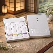 【日本香彩堂】少煙款|萬葉苑 線香禮盒4款(都櫻+檀香x2+蓮花)