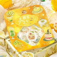 【日本BGM】散裝金箔和紙貼紙包45入 ‧ 喫茶咖啡館 魔幻-光