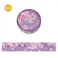 【日本BGM】和紙膠帶 櫻限定 ‧ 櫻花隨流