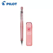 (限量筆+芯送軟尺)PILOT S3製圖鉛筆 0.4透明珊瑚粉