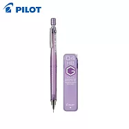 (限量筆+芯送軟尺)PILOT S3製圖鉛筆 0.4透明紫