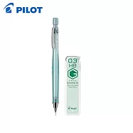 (限量筆+芯送軟尺)PILOT S3製圖鉛筆 0.3透明薄荷綠