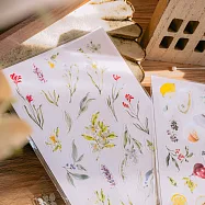 【Meow Illustration】花夢 透明貼紙