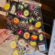 【Meow Illustration】果夢 透明貼紙