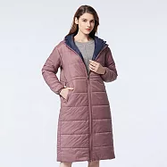 【ST.MALO】極境恆暖石墨烯雙面雙色大衣-2534WJ- M 桃木棕 / 午夜藍