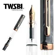 三文堂 TWSBI 鋼筆 / ECO / 大理石黑 & 古銅 / EF