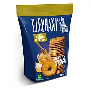 《Elephant Pretzels》大象壓扁-蝴蝶餅脆片餅乾- 蜂蜜芥末&洋蔥口味 160g
