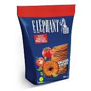 《Elephant Pretzels》大象壓扁-蝴蝶餅脆片餅乾- 番茄&香草口味 160g