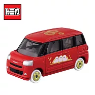 【日本正版授權】TOMICA 2026 新春紀念車款 抽抽樂 - 北長尾山雀(紅色)