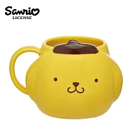 【日本正版授權】三麗鷗 陶瓷 馬克杯 390ml 咖啡杯 - 布丁狗