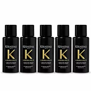 KERASTASE 卡詩 黑鑽極萃逆時玫瑰香氛露(15ml)X5[75ml/正貨容量超值組] -國際航空版