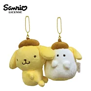 【日本正版授權】三麗鷗 x 幽靈 玩偶吊飾組 - 布丁狗